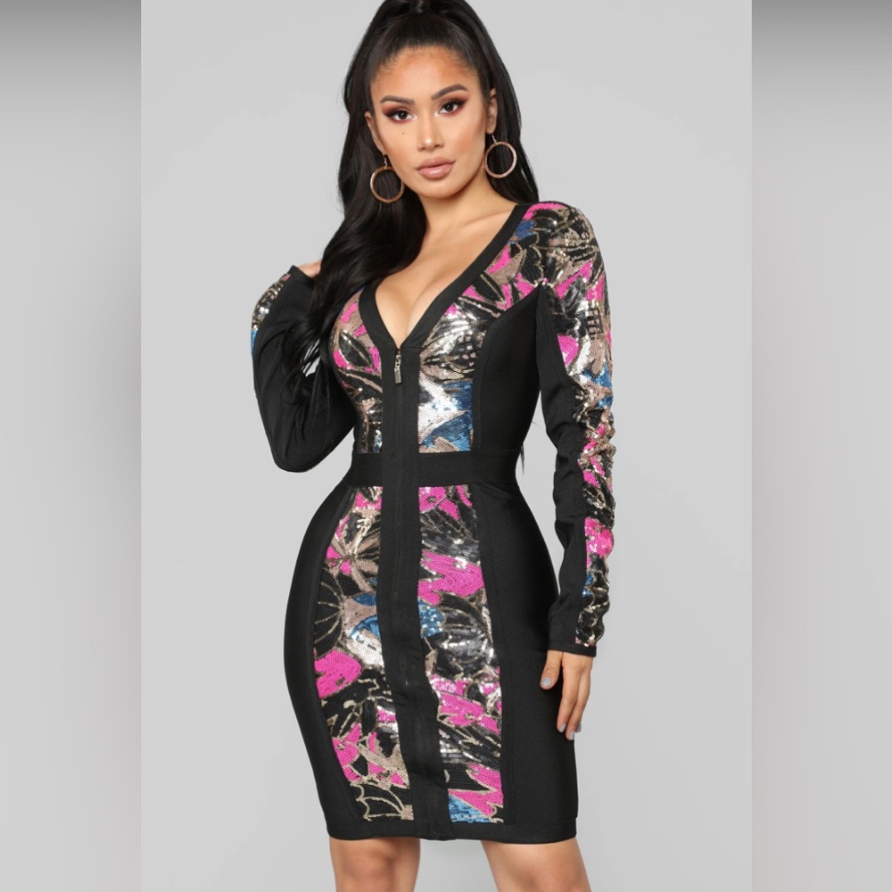 Final price New black bandage dress